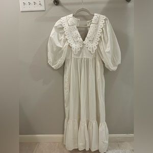 Hunter Bell long collared Dress